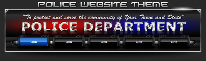 police department website theme