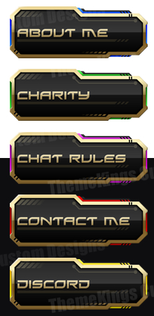 Gold Tech Twitch Panel Color Example