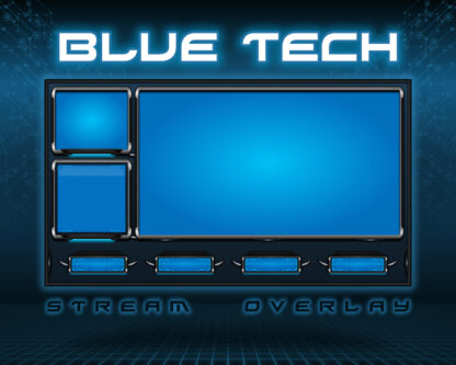 Blue Tech Overlay