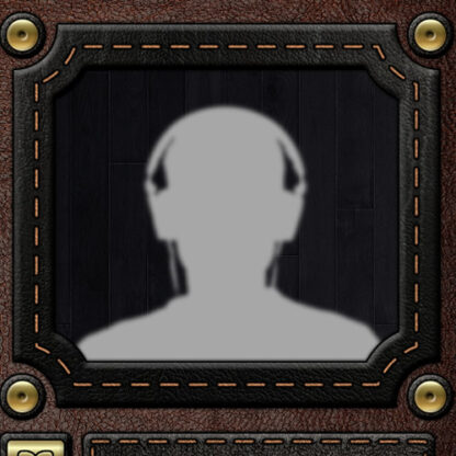 Western Leather Twitch Overlay Facecam