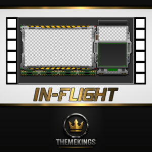 In Flight Animated Video Overlay Download