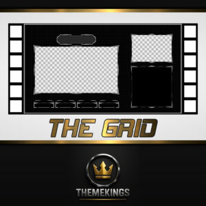 The Grid Animated Video Overlay Download