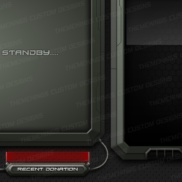 Military Zone HD Video Overlay Demo 1