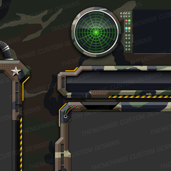War Ready Animated Video Overlay Demo 2