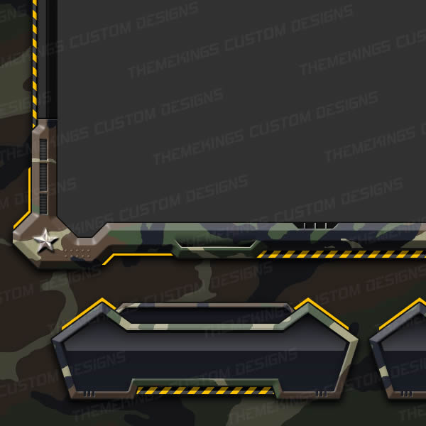 War Ready Animated Video Overlay Demo 1