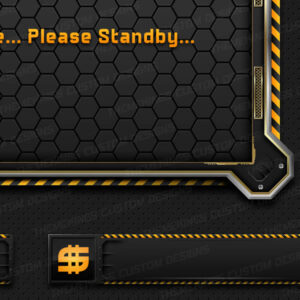 Mech Industry Static Stream Overlay Demo 1